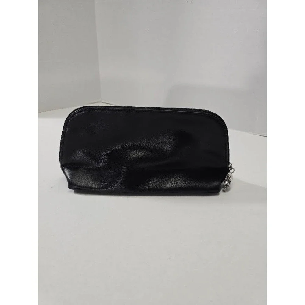 Kylie Cosmetics Makeup Bag Womens OS Black Excellent KNGKYLIE Skull Print Pouch
